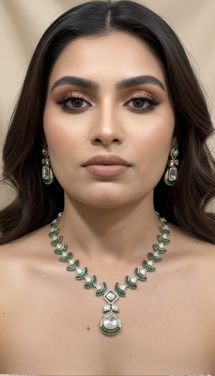 EMERALD BAGUETTE SET