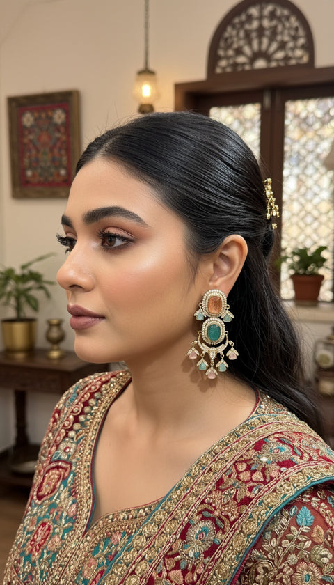 ADIRA KUNDAN CHANDELIERS