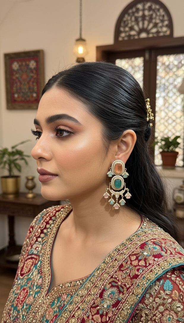 ADIRA KUNDAN CHANDELIERS