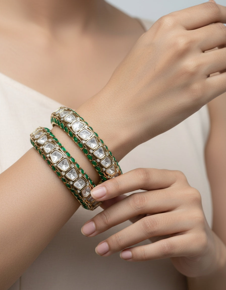 MIRA GEOMETRIC BANGLES