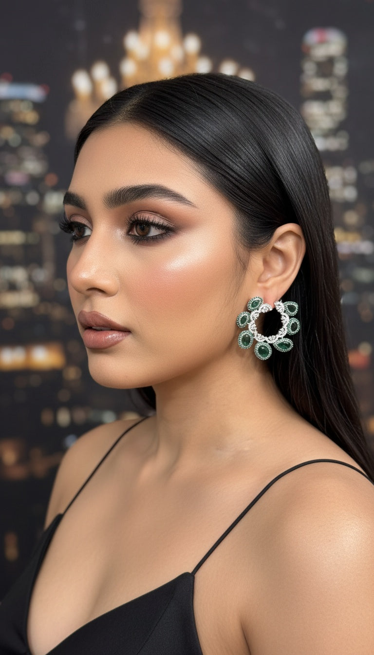 VERDANT HALO EARRINGS