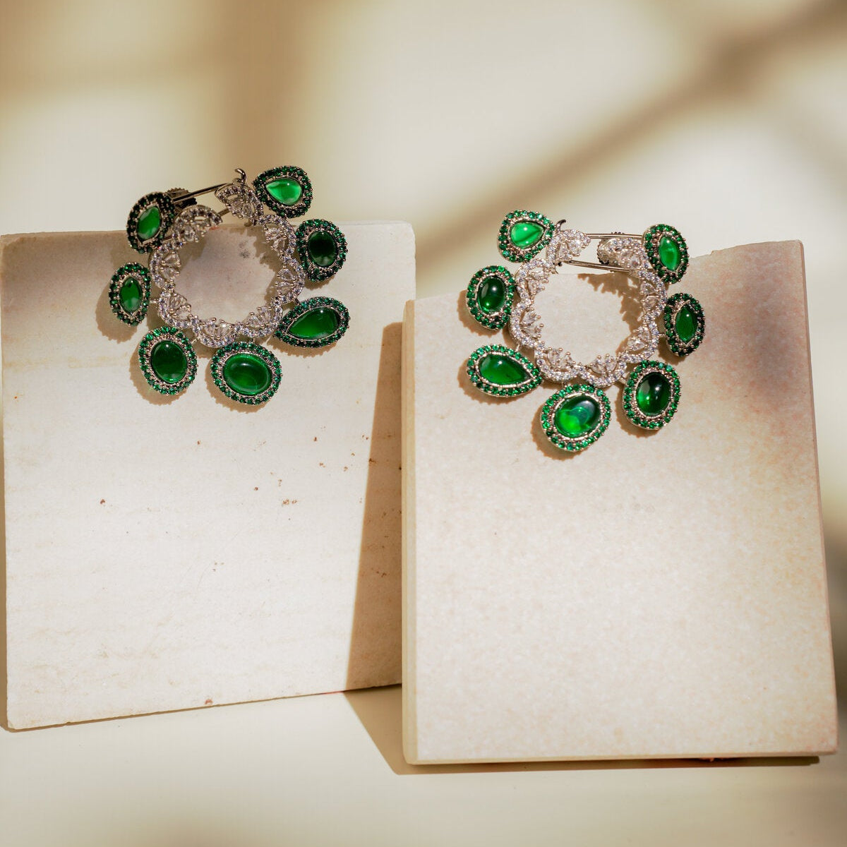 VERDANT HALO EARRINGS
