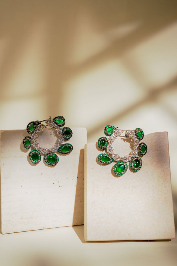 VERDANT HALO EARRINGS