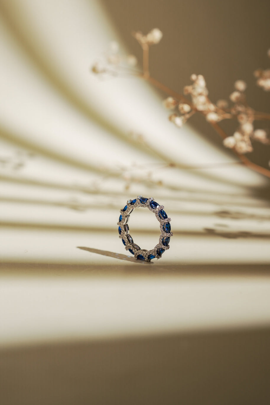 CROWN ETERNITY RING