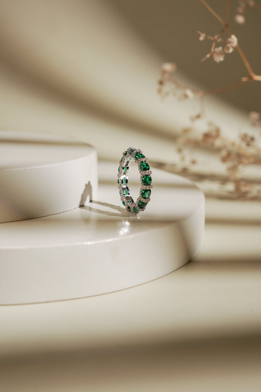 CROWN ETERNITY RING