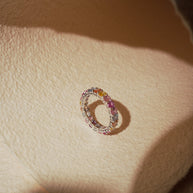 RAINBOW ETERNITY RING