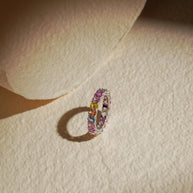 RAINBOW ETERNITY RING