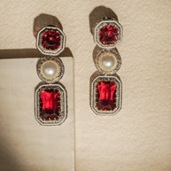 GIANT RUBY DANGLER