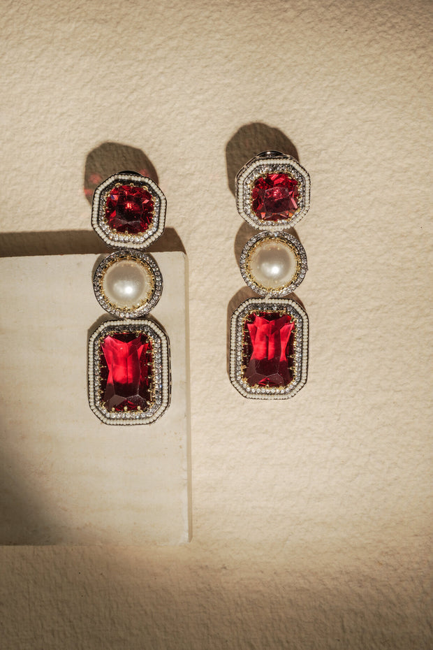 GIANT RUBY DANGLER