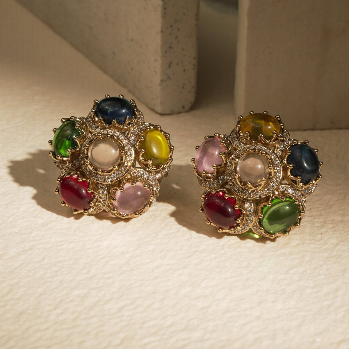 MULTI COLOURED FLORETTE- RBYG