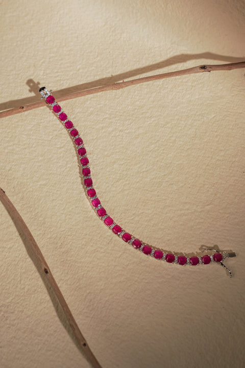 CUSHION TENNIS BRACELET