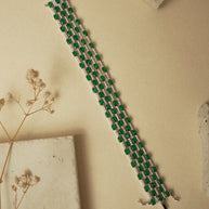 EMERALD 4 LINE TENNIS BRACELET