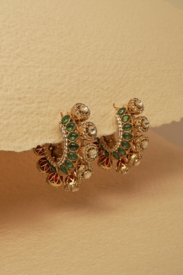 KUNDAN HOOPS BESTSELLER G/R