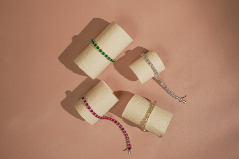 CUSHION TENNIS BRACELET