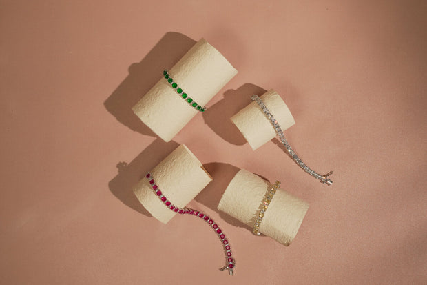 CUSHION TENNIS BRACELET