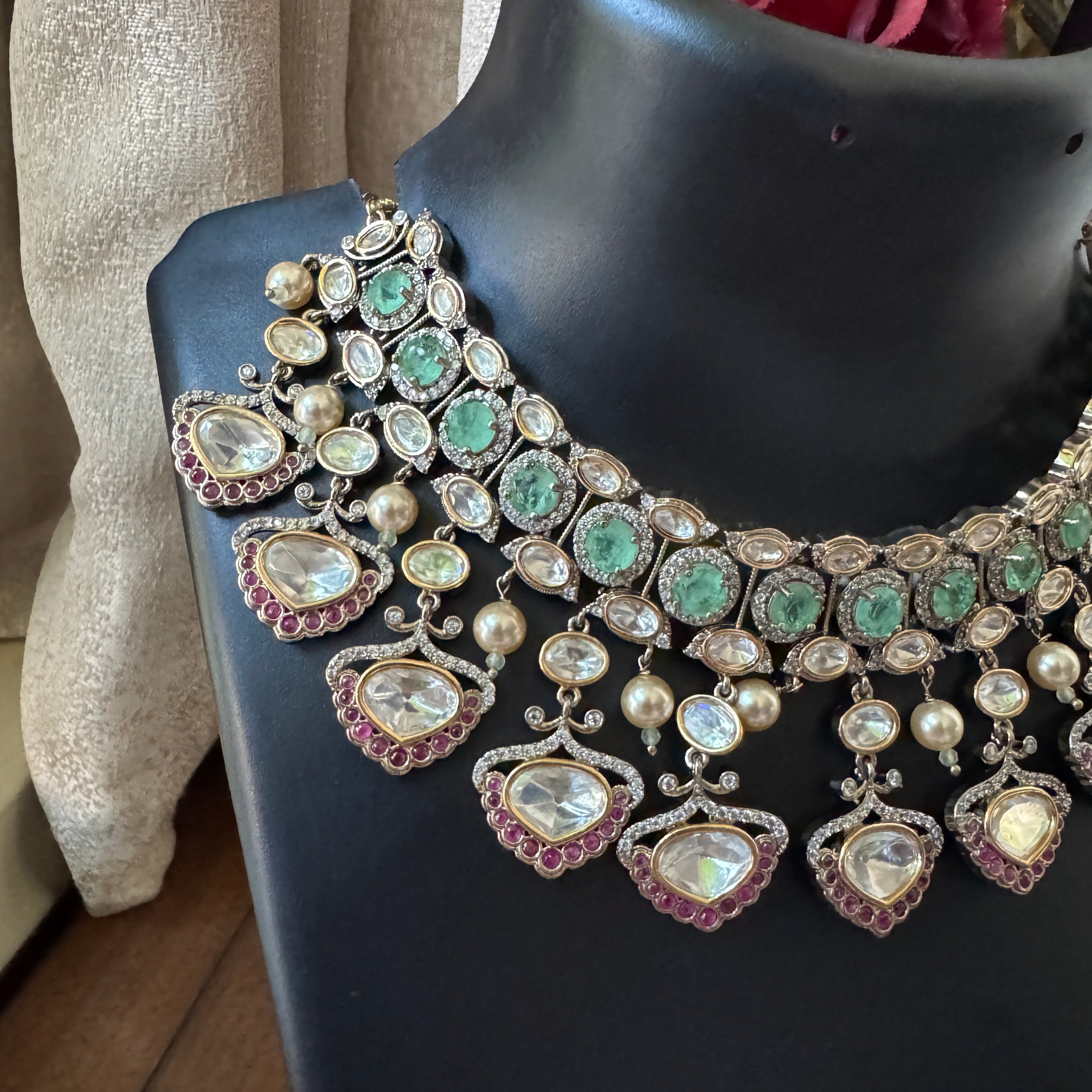 SHEESH MAHAL NECKLACE SET