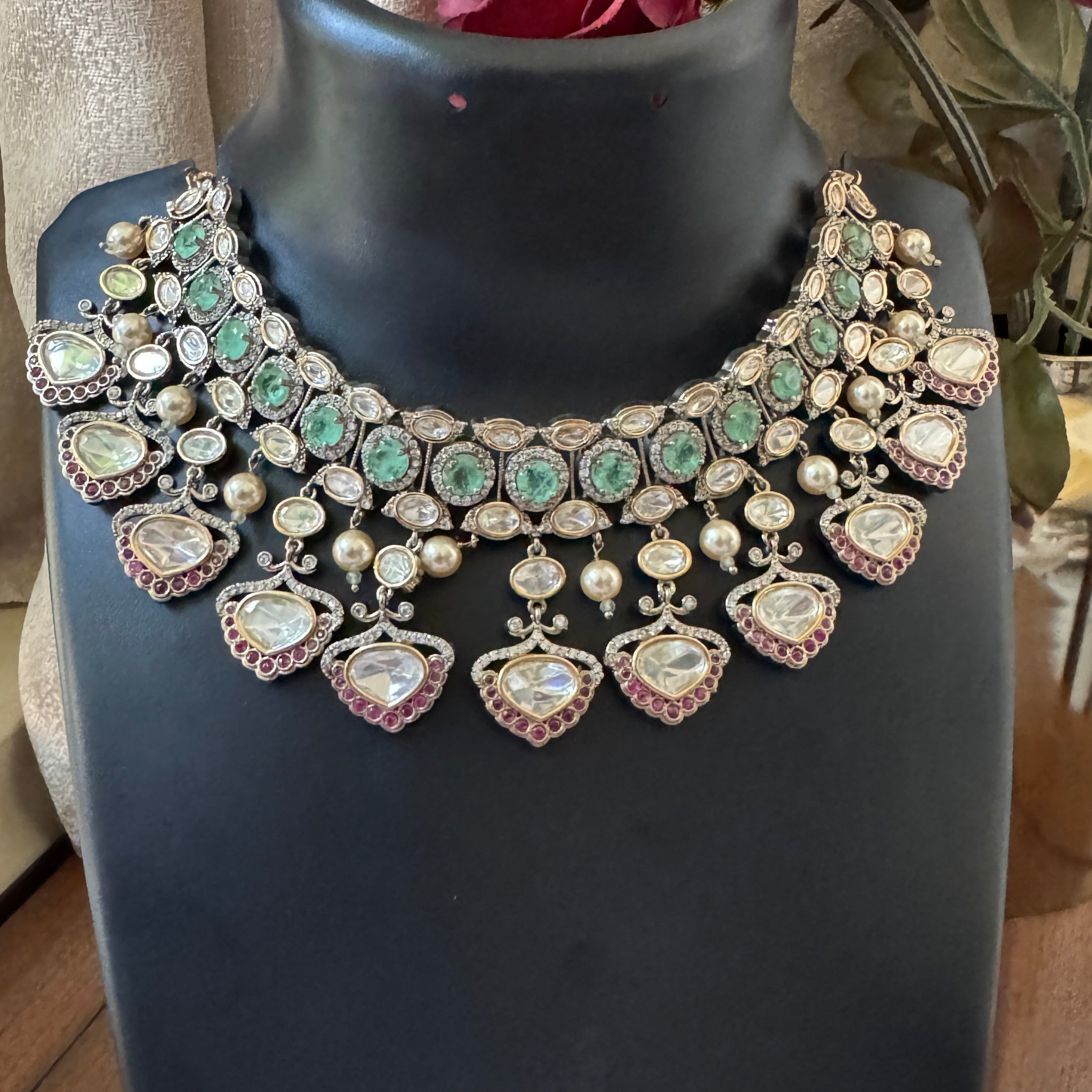 SHEESH MAHAL NECKLACE SET