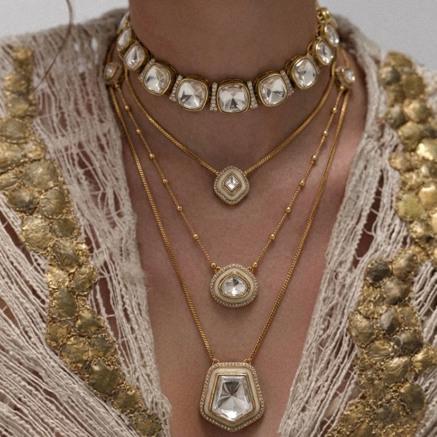 HEER KUNDAN NECKLACE SET