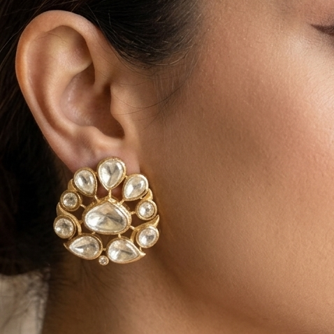 NAQSH STUD EARRING