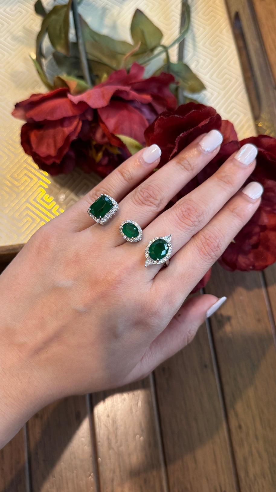 TRINITY BLAZE RING