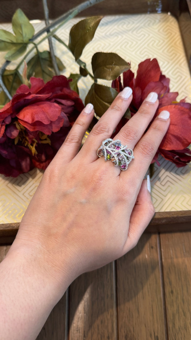 TWILIGHT BLOOM RING