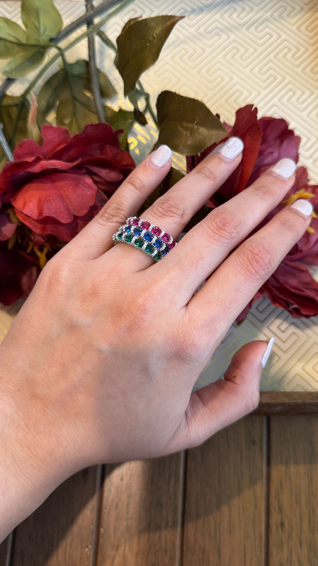 CROWN ETERNITY RING