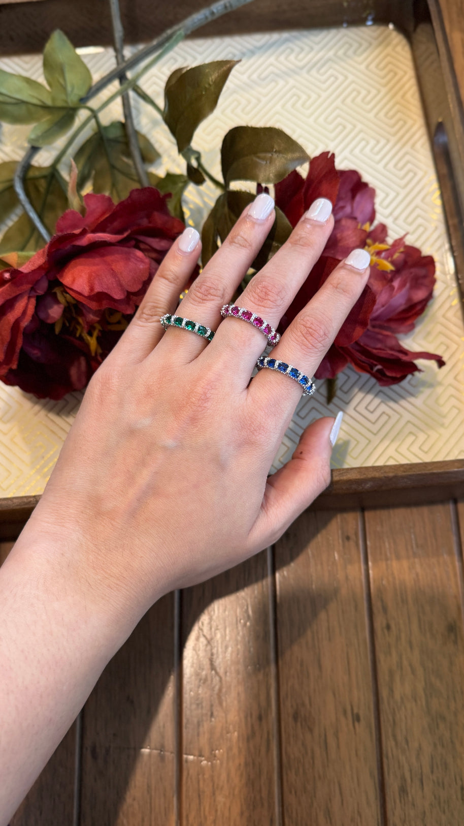 CROWN ETERNITY RING