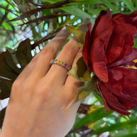 RAINBOW ETERNITY RING