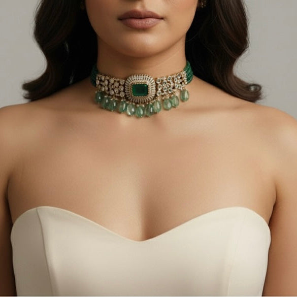 NAINA SET WITH EARRINGS