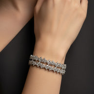 KAIA MULTI SHAPED TENNIS BRACELET