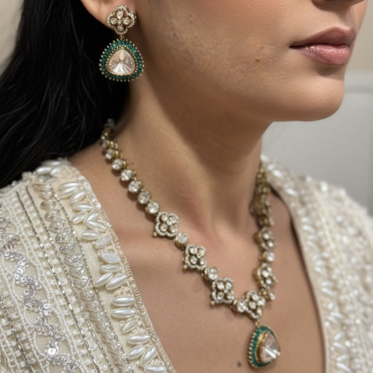 EMEENA DROP NECKLACE SET