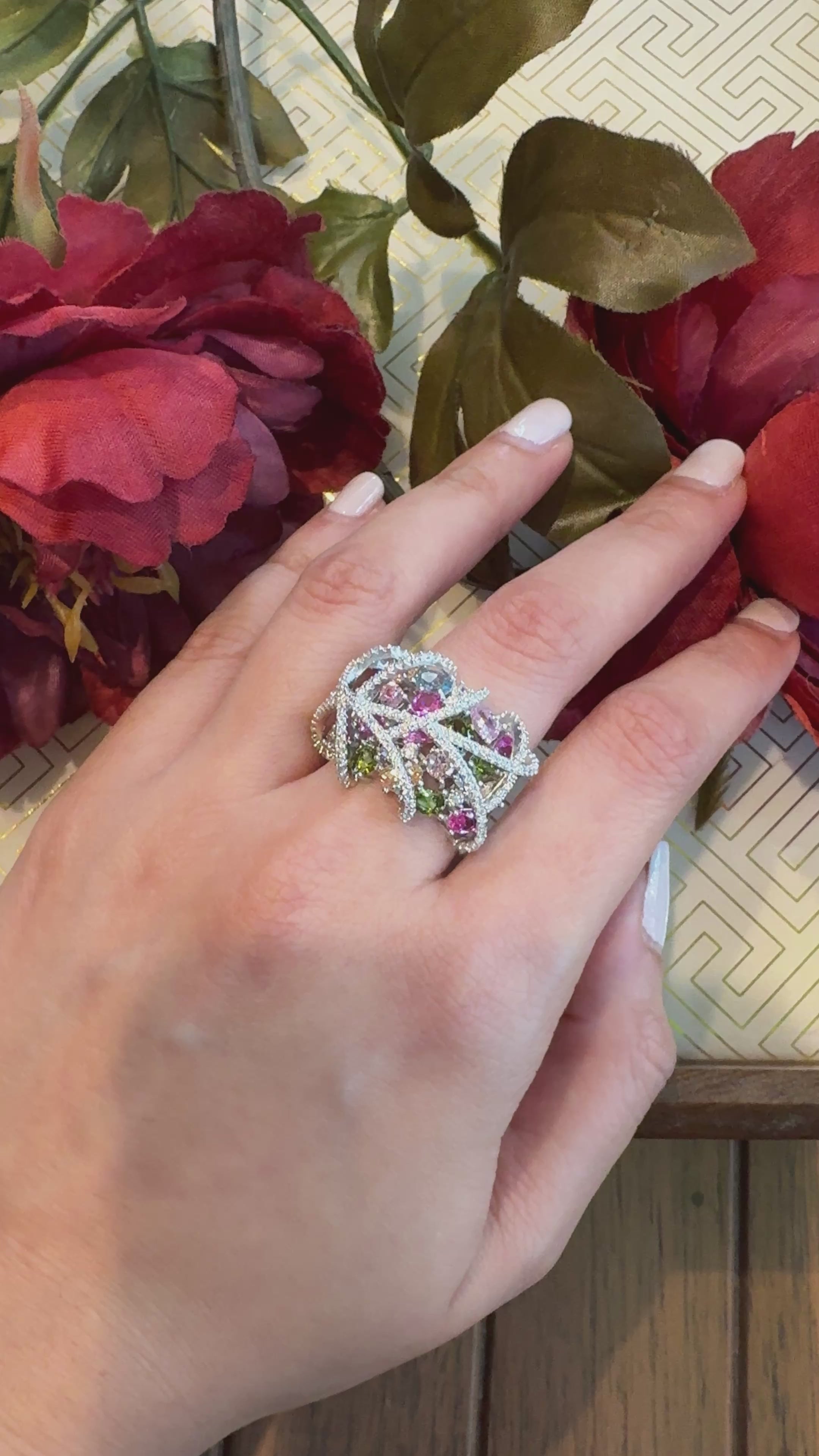 TWILIGHT BLOOM RING